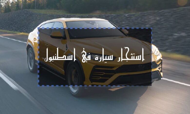 استئجار سيارة في اسطنبول (مع سائق أو بدون) لعام 2023 1 استئجار سيارة في اسطنبول